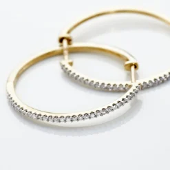 Histoire d'Or Creoles Or Jaune Aryanna Diamants or jaune diamant Best