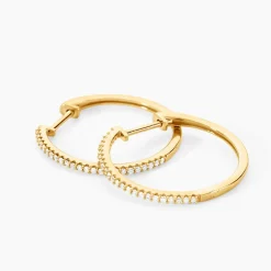 Histoire d'Or Creoles Or Jaune Aryanna Diamants or jaune diamant Discount