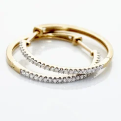 Histoire d'Or Creoles Or Jaune Aryanna Diamants or jaune diamant Discount