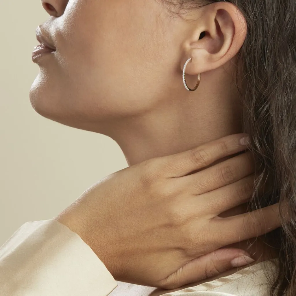 Histoire d'Or Creoles Or Jaune Aryanna Diamants or jaune diamant Discount