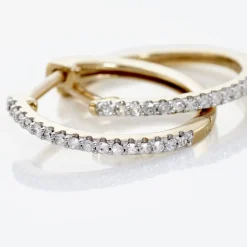 Histoire d'Or Creoles Or Jaune Aryanna Diamants or jaune diamant Outlet