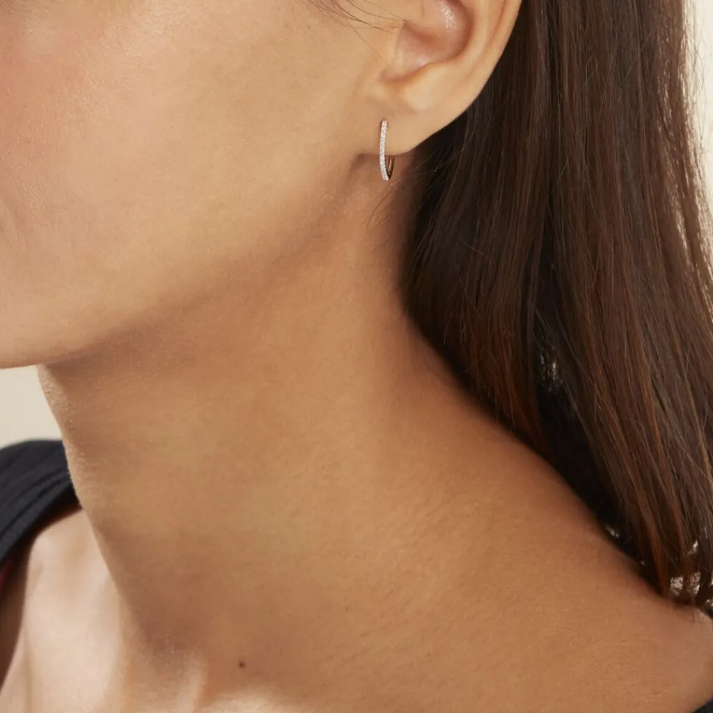 Histoire d'Or Creoles Or Jaune Aryanna Diamants or jaune diamant Outlet