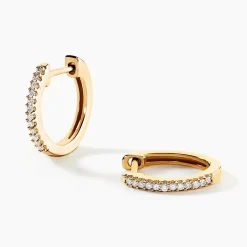 Histoire d'Or Creoles Or Jaune Aryanna Diamants or jaune diamant Clearance