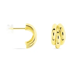 Histoire d'Or Creoles Or Jaune Kahima Clearance