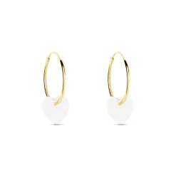 Histoire d'Or Creoles Or Jaune Vicenze Nacre Discount