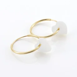 Histoire d'Or Creoles Or Jaune Vicenze Nacre Discount