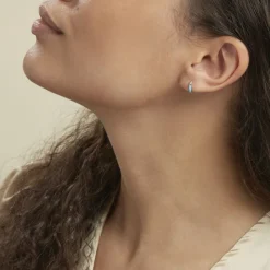 Histoire d'Or Créole Unitaire Argent Blanc Samba Discount