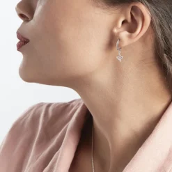 Histoire d'Or Créole Unitaire Argent Blanc Ancelin Oxydes De Zirconium Online