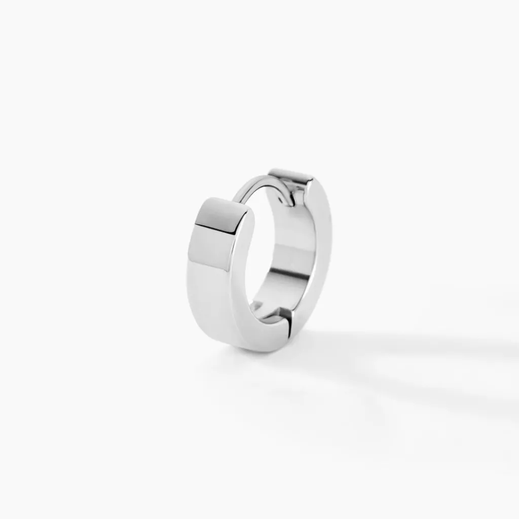 Histoire d'Or Créole Unitaire Helgo Acier Blanc Best