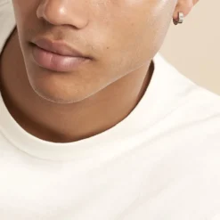 Histoire d'Or Créole Unitaire Helgo Acier Blanc Best