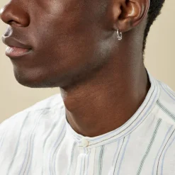 Histoire d'Or Créole Unitaire Ian Argent Blanc