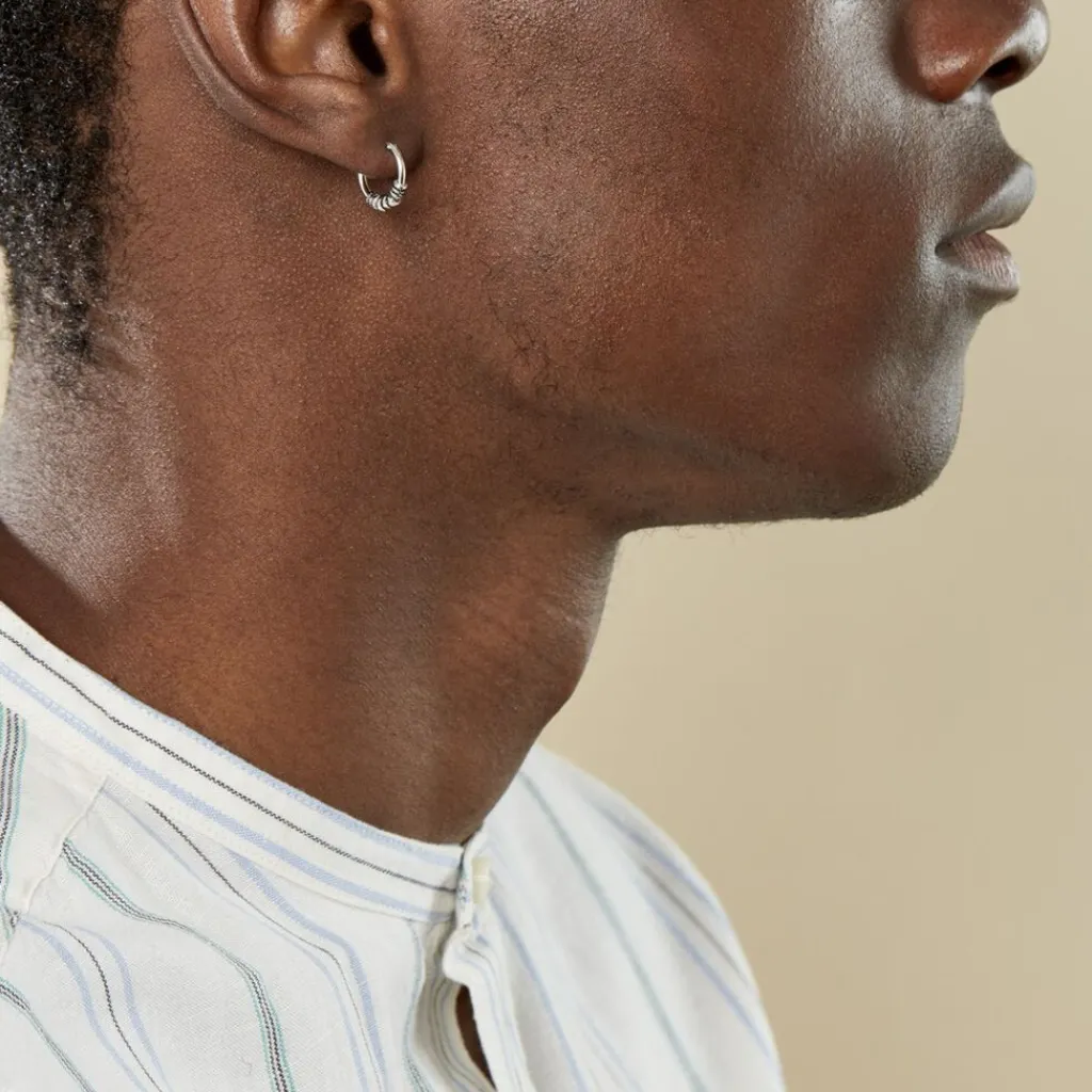 Histoire d'Or Créole Unitaire Ian Argent Blanc Clearance