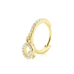 Histoire d'Or Créole Unitaire Léria Or Jaune Oxydes De Zirconium Clearance