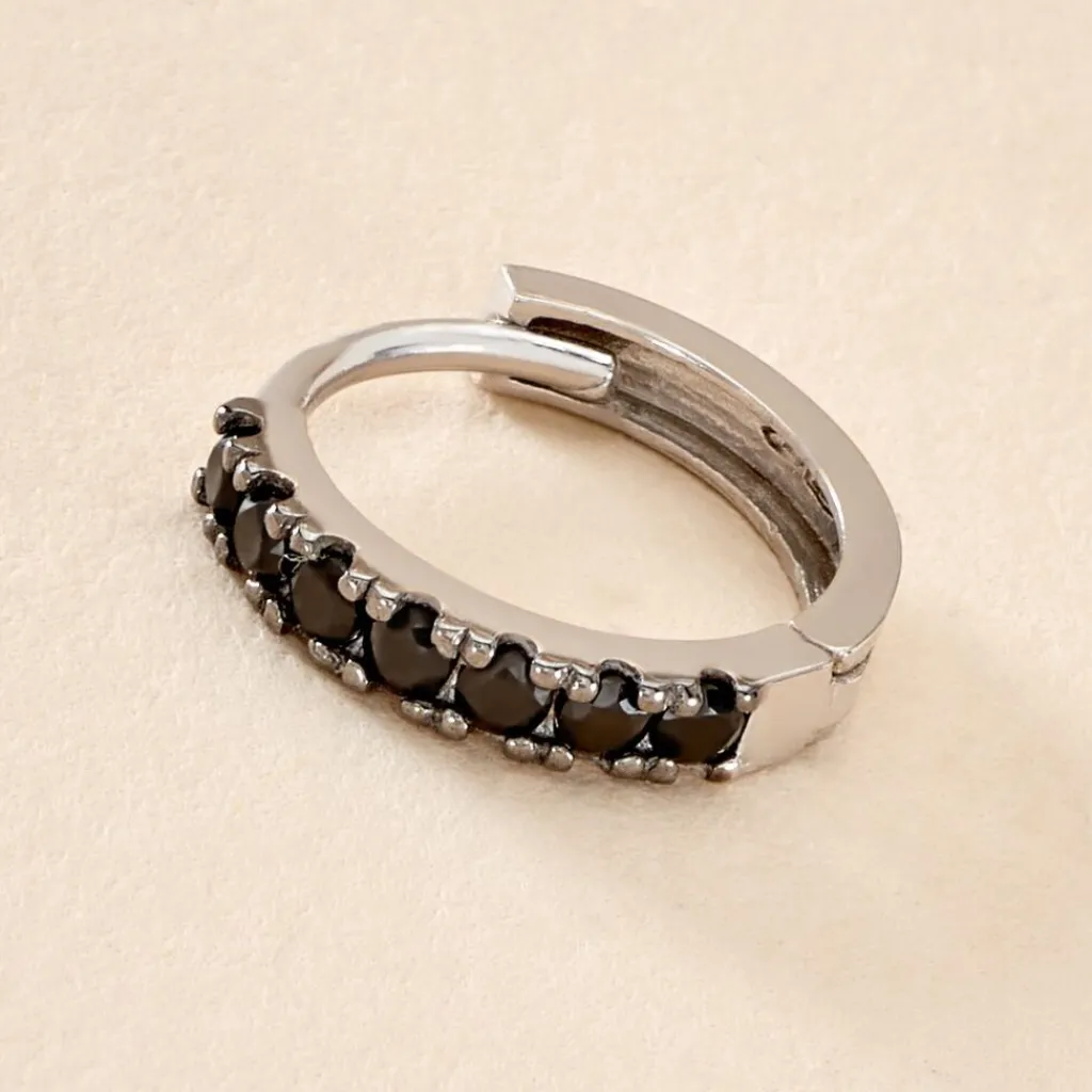 Histoire d'Or Créole Unitaire Vito Or Blanc Oxyde De Zirconium Online