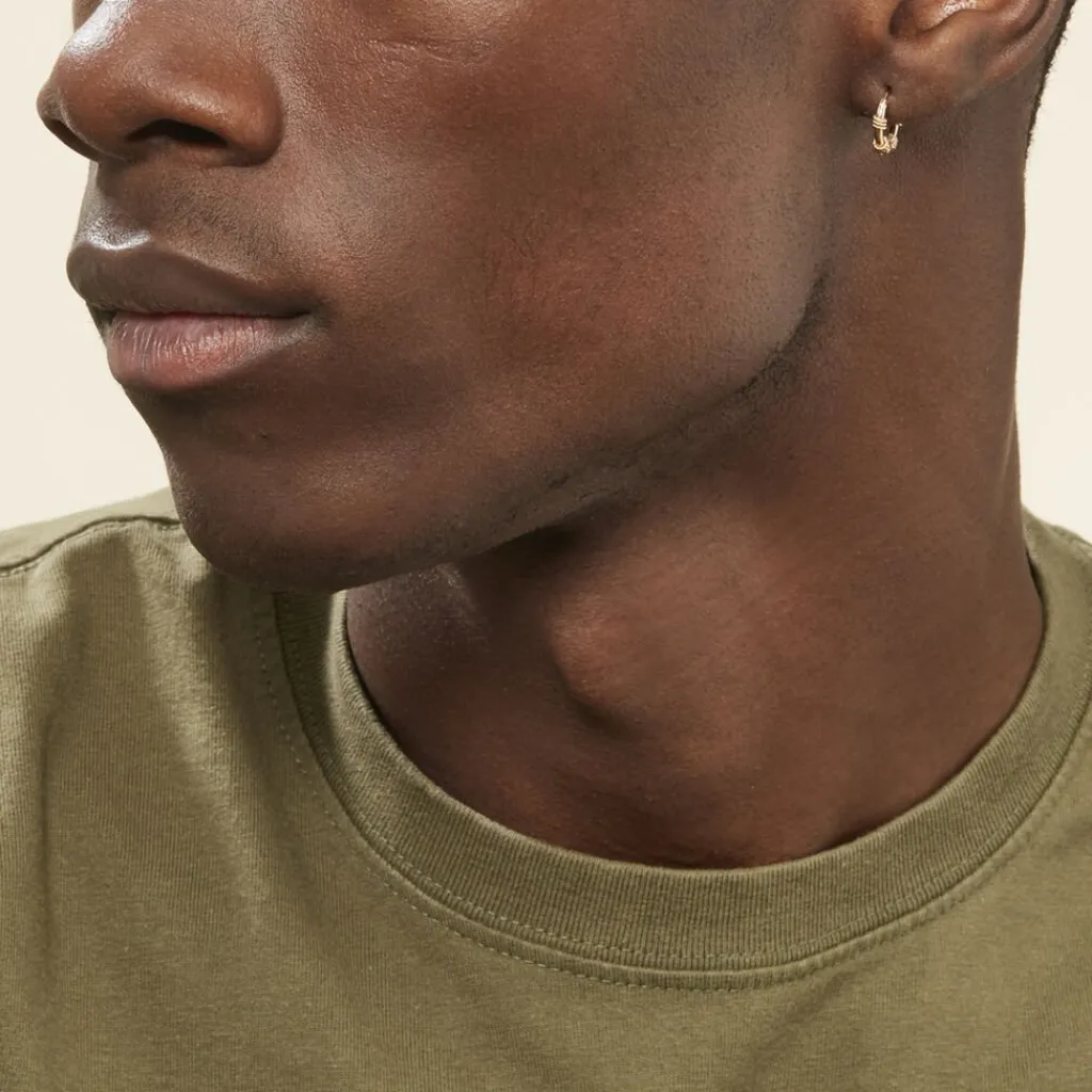 Histoire d'Or Créole Unitaire Wadim Plaqué Or Jaune Best