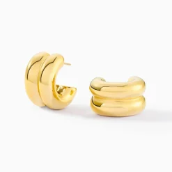 Histoire d'Or Créoles Adoree Acier Jaune Online