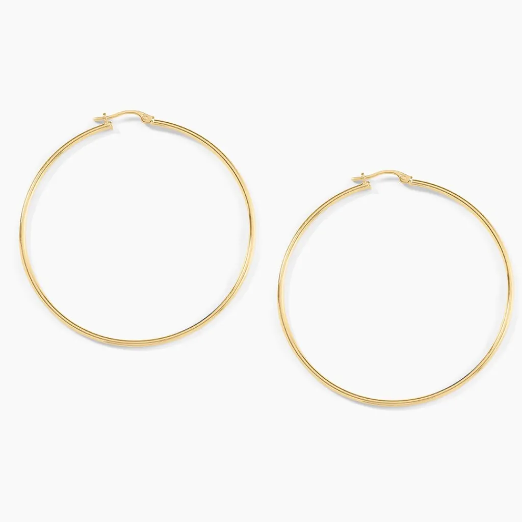 Histoire d'Or Créoles Agapanthe Or Jaune Clearance