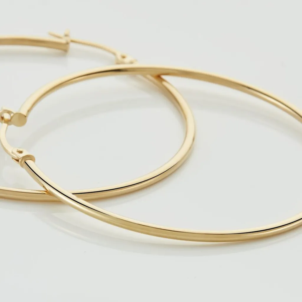 Histoire d'Or Créoles Agapanthe Or Jaune Clearance