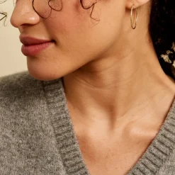 Histoire d'Or Créoles Aglavie Flexibles Or Jaune