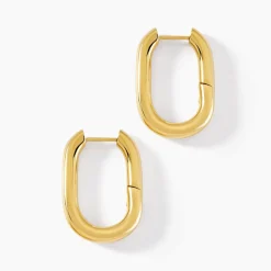 Histoire d'Or Créoles Anadia acier jaune Hot