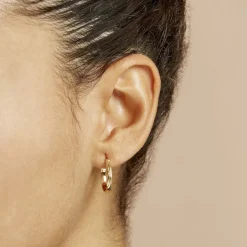 Histoire d'Or Créoles Ananas or jaune New