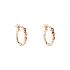 Histoire d'Or Créoles Anastasia Argent Rose Clearance