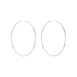 Histoire d'Or Créoles Argent Blanc Agathe Online