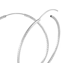 Histoire d'Or Créoles Argent Blanc Agathe Sale