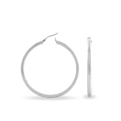 Histoire d'Or Créoles Argent Blanc Anne New