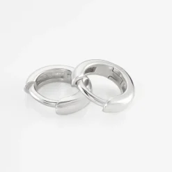 Histoire d'Or Créoles Argent Blanc Cokkie Hot