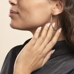 Histoire d'Or Créoles Olympia argent blanc