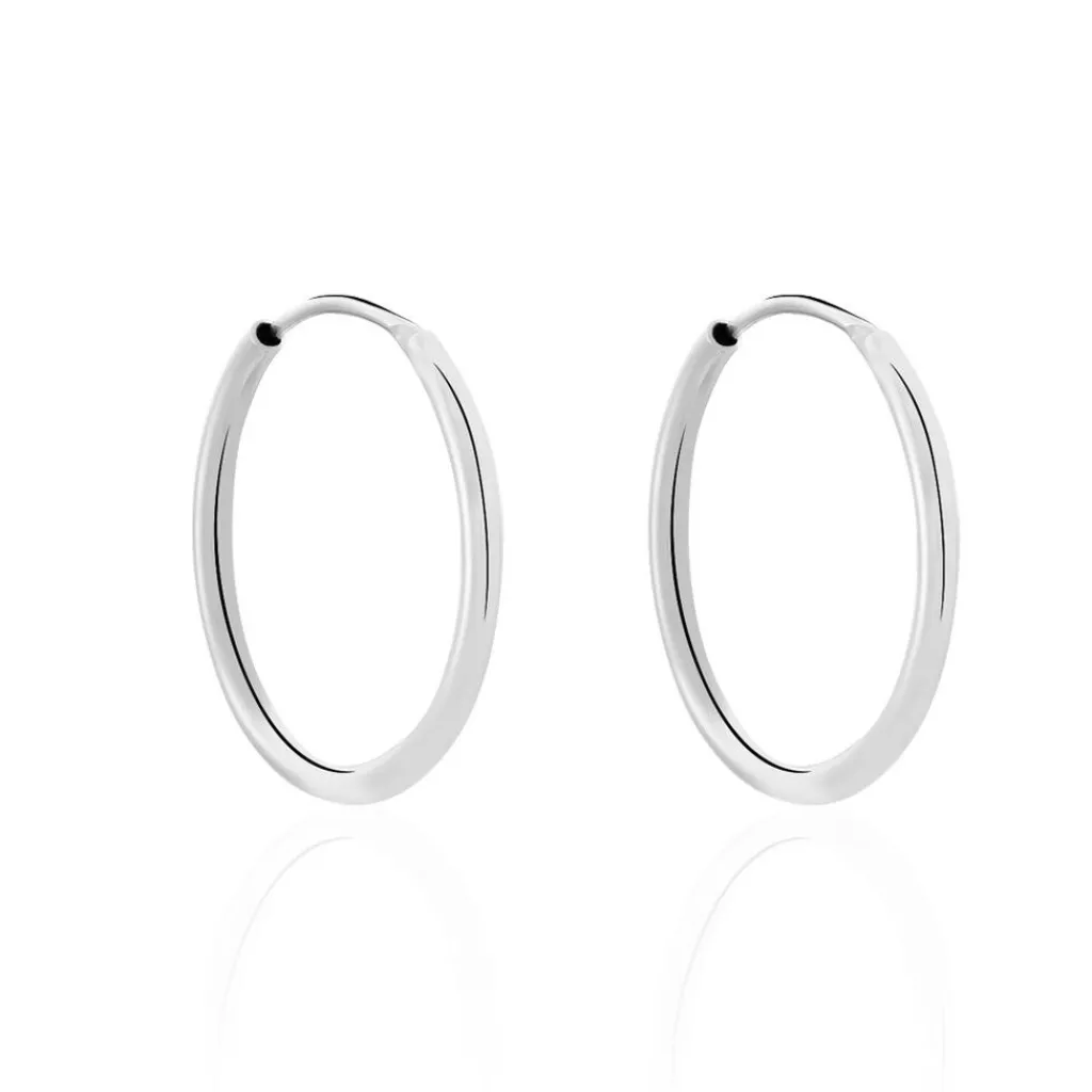 Histoire d'Or Créoles Olympia argent blanc Sale