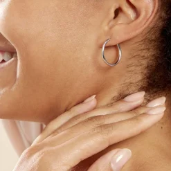 Histoire d'Or Créoles Olympia argent blanc Sale