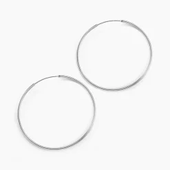 Histoire d'Or Créoles Olympia argent blanc Clearance