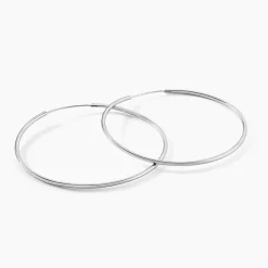 Histoire d'Or Créoles Olympia argent blanc Clearance