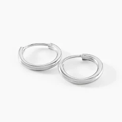 Histoire d'Or Créoles Olympia argent blanc