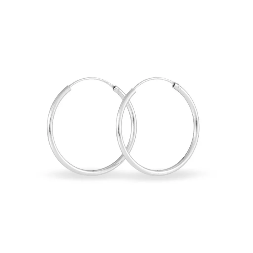 Histoire d'Or Créoles Olympia argent blanc Outlet