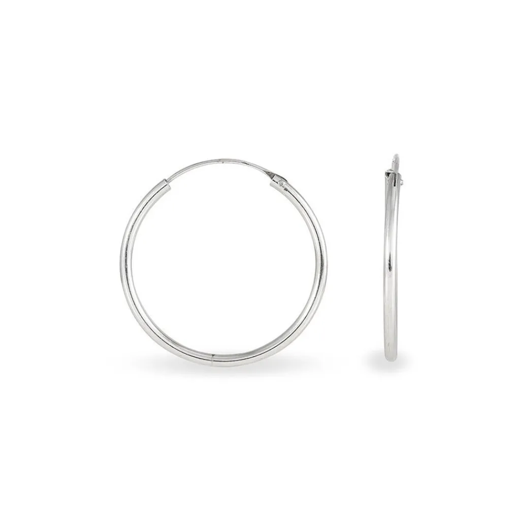 Histoire d'Or Créoles Olympia argent blanc Outlet