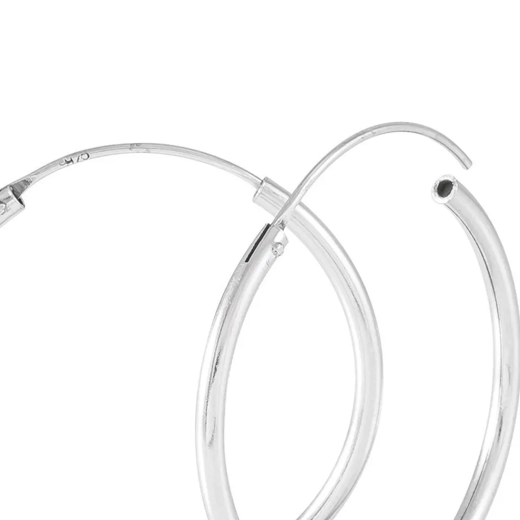 Histoire d'Or Créoles Olympia argent blanc Outlet