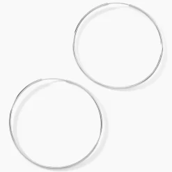 Histoire d'Or Créoles Olympia argent blanc Hot