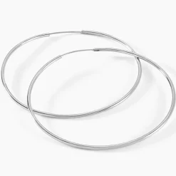 Histoire d'Or Créoles Olympia argent blanc Hot