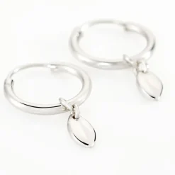 Histoire d'Or Créoles Argent Blanc Shelia Outlet