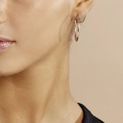 Histoire d'Or Créoles Argent Rose Olympia argent blanc Outlet