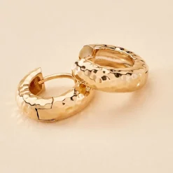 Histoire d'Or Créoles Ariane Plaqué Or Jaune Best