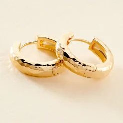 Histoire d'Or Créoles Ariane Plaqué Or Jaune Clearance