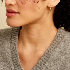 Histoire d'Or Créoles Ausra Or Jaune New