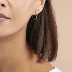 Histoire d'Or Créoles Bartimee Or Jaune New