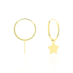 Histoire d'Or Créoles Belita Or Jaune Outlet