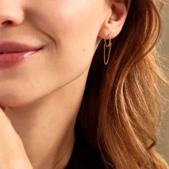 Histoire d'Or Créoles Britton Or Jaune