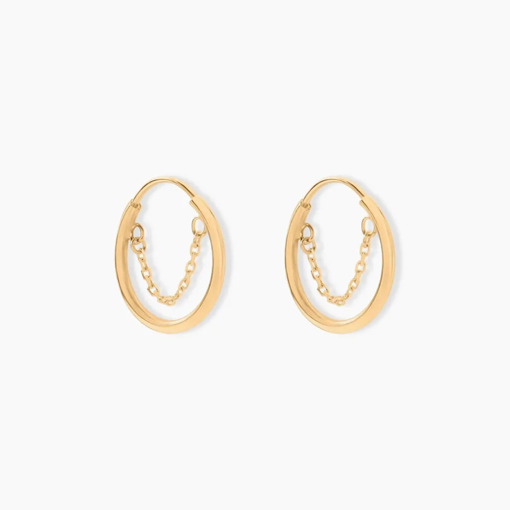 Histoire d'Or Créoles Byron Or Jaune New